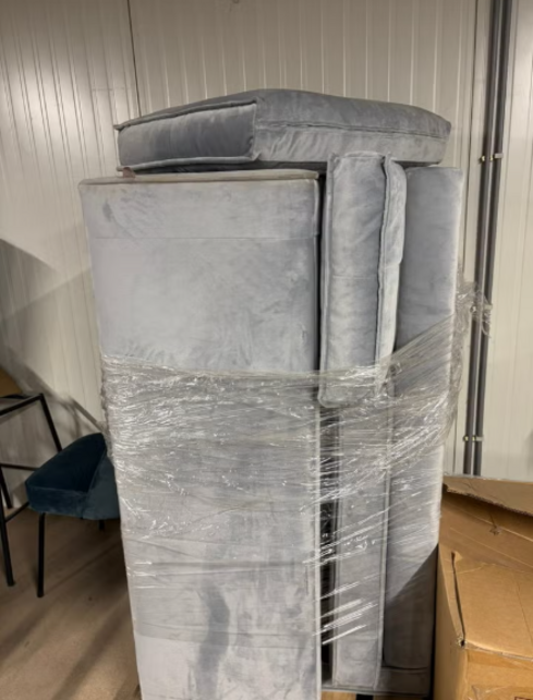BePureHome Bank Lichtblauw - Comfortabele bank
