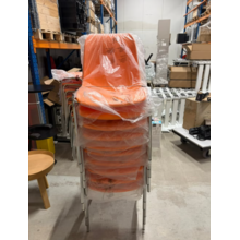 Stapelbare Kuipstoelen Oranje