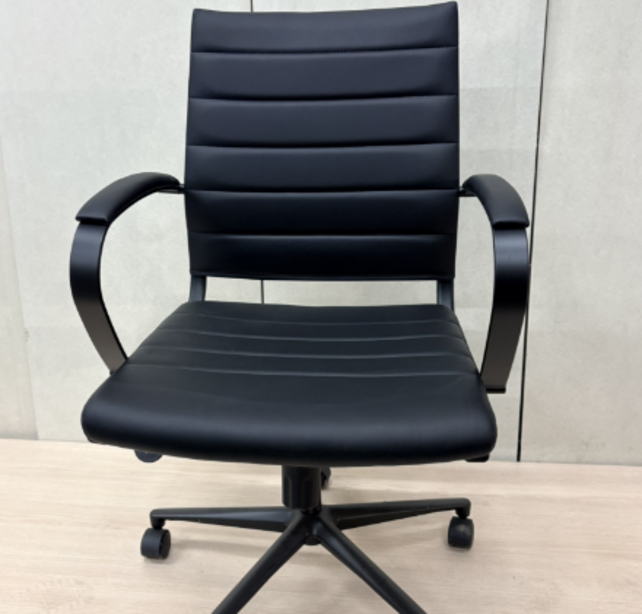 Design bureaustoel - zwart