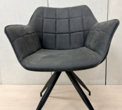 Loungefauteuil Gridline Antraciet - Light & Living Jaimy