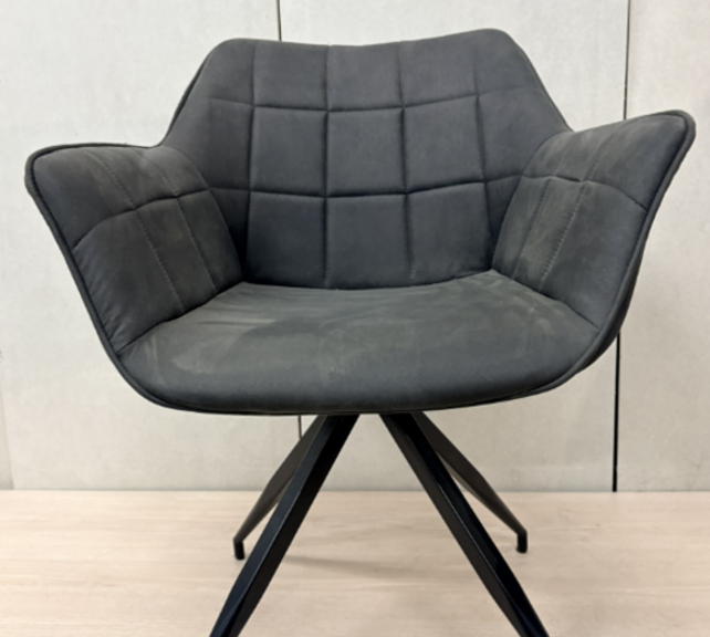 Loungefauteuil Gridline Antraciet - Light & Living Jaimy