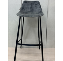 Barkruk Steelframe Grey - Dutchbone Franky