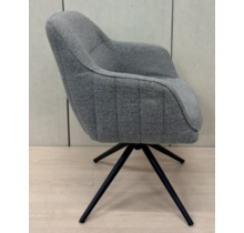 Stoffen Fauteuil Grey Arc - Eleonora Jeff