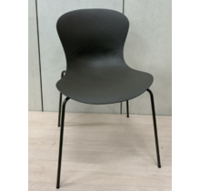 Kunststof vlinderstoel Black Curve