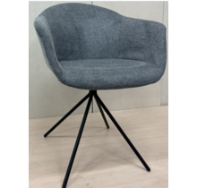HelloChair HC17 Manoa Armstoel – Grijs