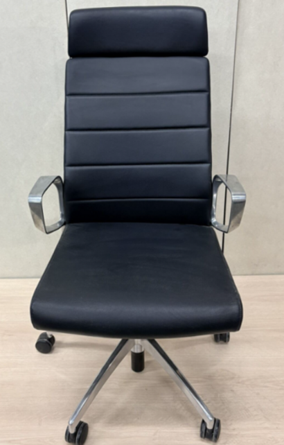 Directiebureaustoel Luxe Zwart