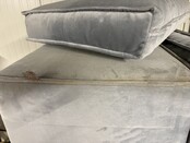 WOOOD BePureHome Rodeo Bank Lichtblauw - Comfortabele bank