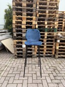 Barkruk Barrel Blauw 69cm hoog