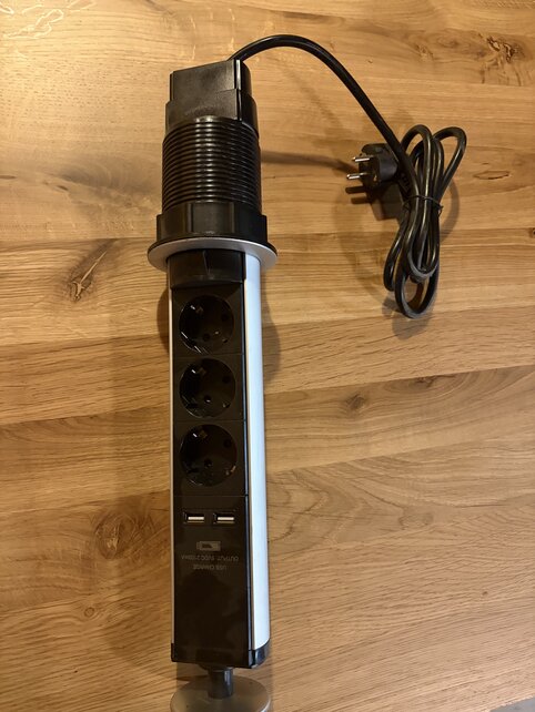 Perel pop-up stekkerdoos 40x gloednieuw
