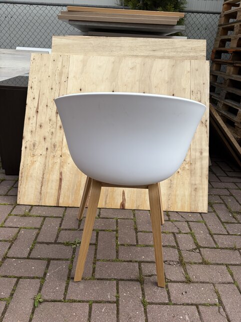 HAY AAC 22 Stoel met Front Upholstery (Kvadrat)