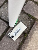 WOOOD Kjeld Eetkamerstoel – Beige/Wit – Gloednieuw in verpakking