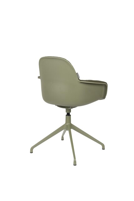 Zuiver Armchair Albert Kuip Swivel Green