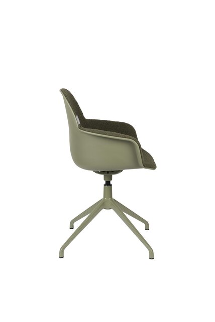 Zuiver Armchair Albert Kuip Swivel Green