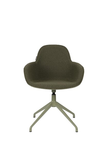 Zuiver Armchair Albert Kuip Swivel Green