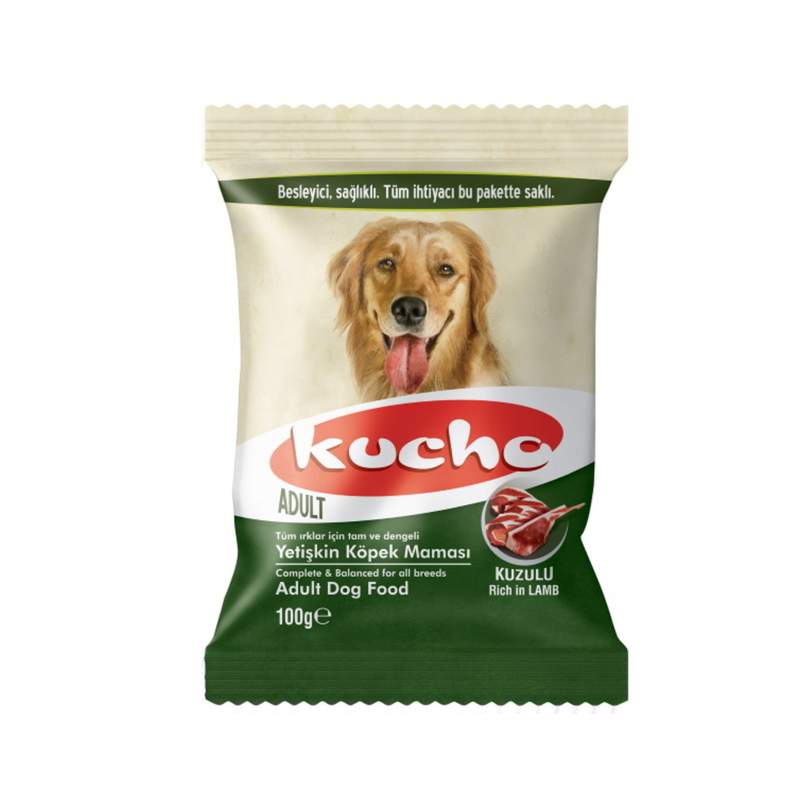 Kucho Sample 100 GR   Kucho Adult Dog Lam