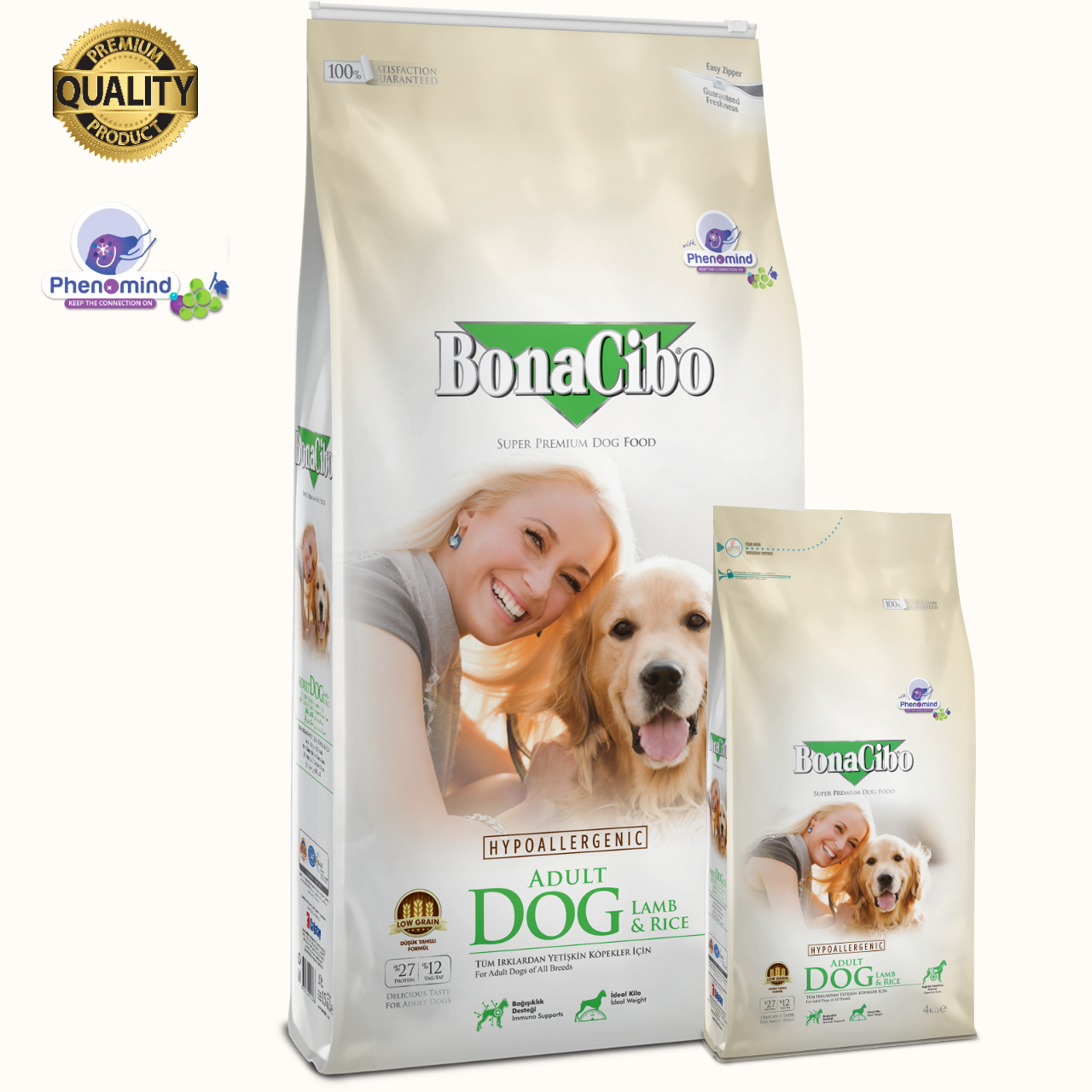 welvaart koud heilig Bonacibo Dog Lam & Rijst Hypoallergeen Premium Hondenvoer - Pawmall