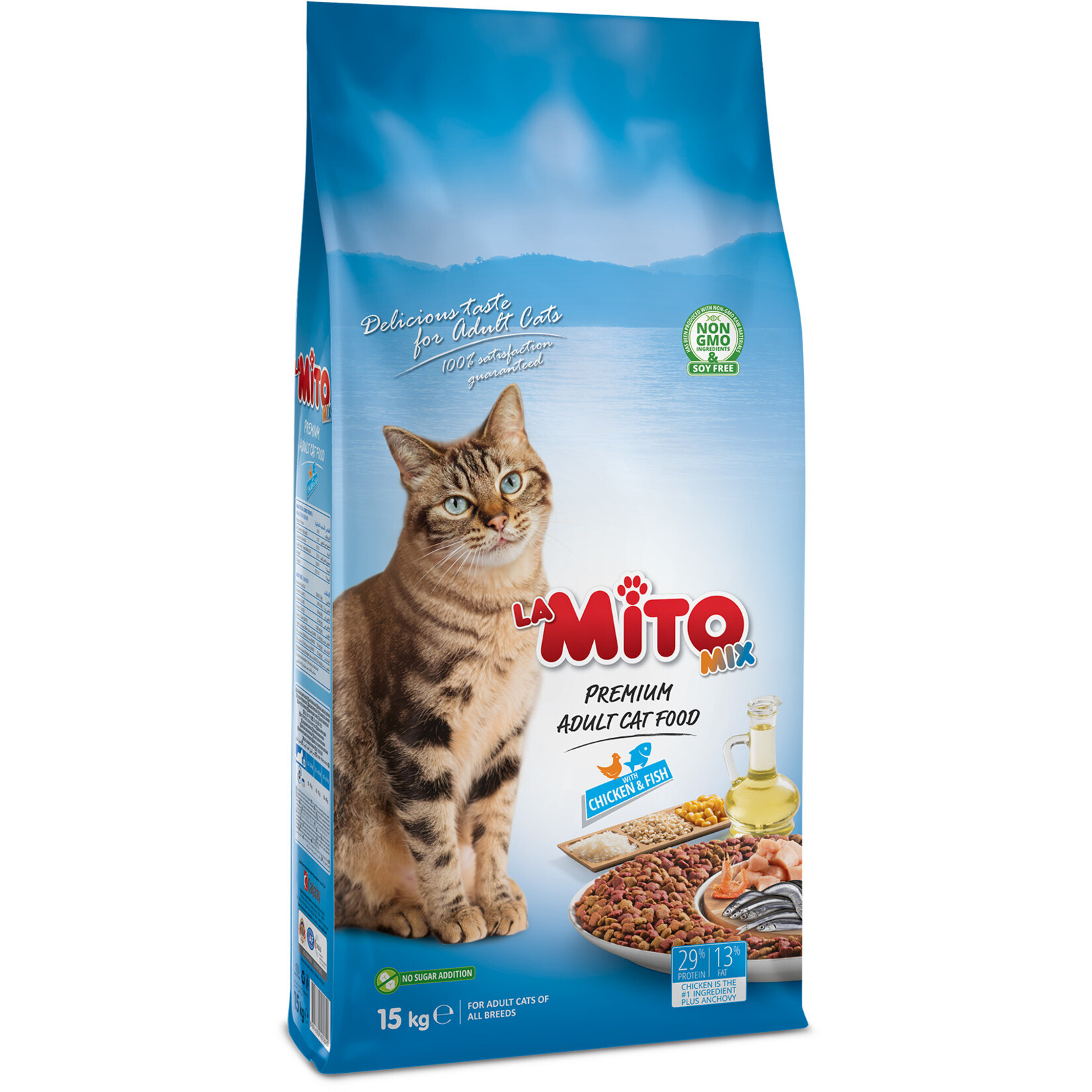 Mito Mito Mix Kip &Vis | Premium Economic Kattenvoer