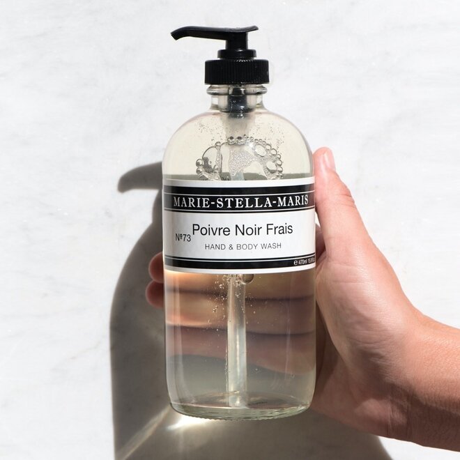 Hand- & Lichaamszeep No.73 Poivre Noir Frais 470 ml