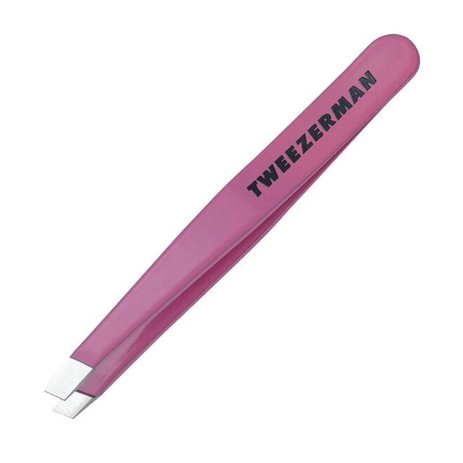 Mini Slant Tweezer Flamingo Pink