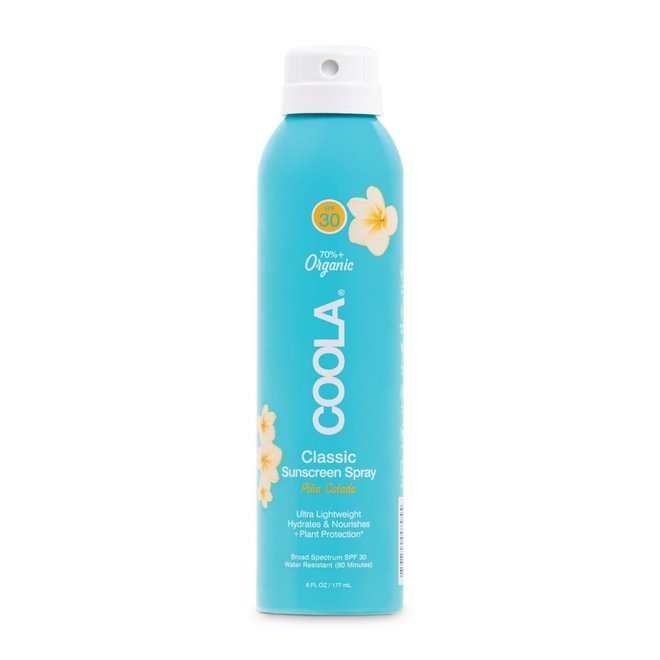 Classic Body Organic Sunscreen Spray SPF 30 - Piña Colada