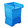 Petit bac de rétention pour le soutirage pour VB 1, en Polyéthylène, de couleur bleu