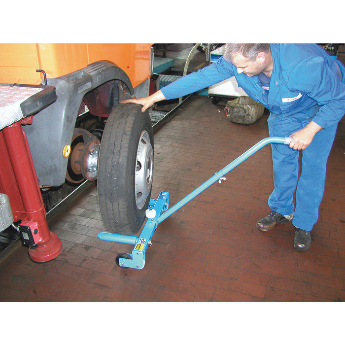 Dispositif de montage RM, peint, Bleu clair