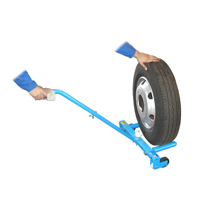 Dispositif de montage RM, peint, Bleu clair