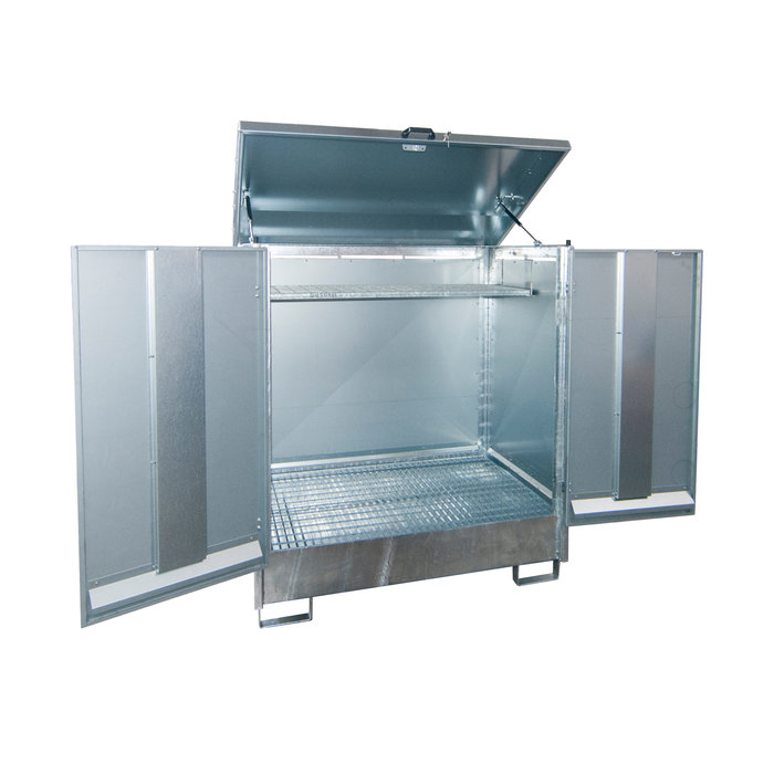 Depot voor gevaarlijke stoffen GD-N 2, verzinkt