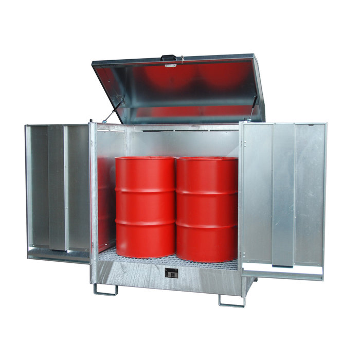 Depot voor gevaarlijke stoffen GD-N 2, verzinkt