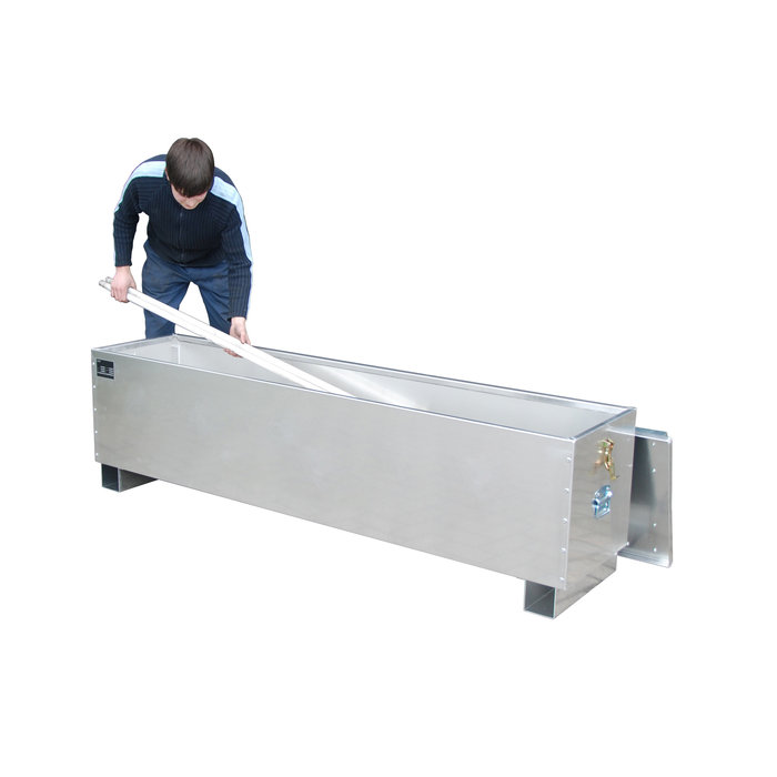 TL-buizen-box AL-D 150, aluminium