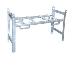 Rayonnage à fûts FR-2, galvanisé à chaud