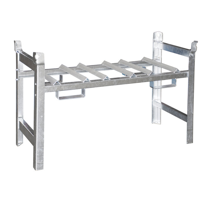 Rayonnage à fûts FR-3, galvanisé à chaud