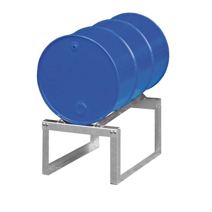 Support pour fûts FA 200-1, galvanisé à chaud