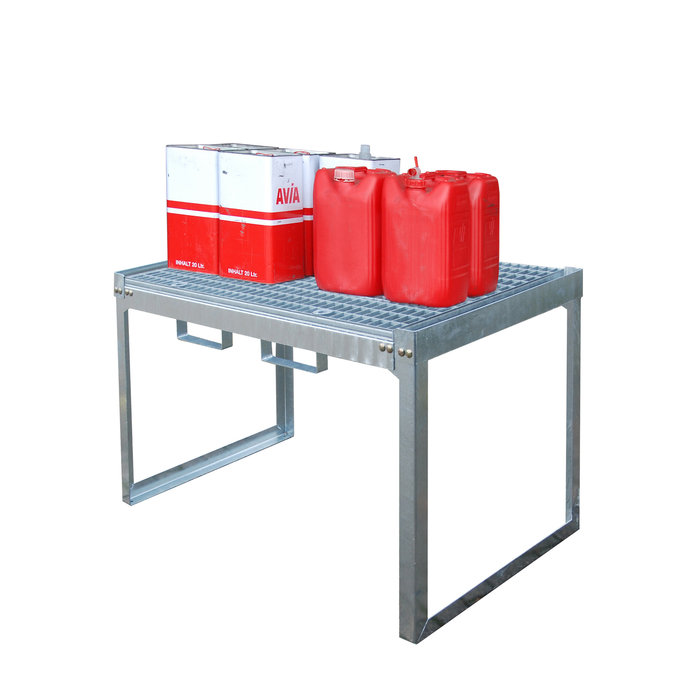 Vatenrek en rek voor kleine verpakkingen FRE-G2/M, vuurverzinkt