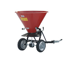 Strooiwagen STW 100, gelakt, vuurrood