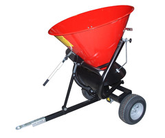 Strooiwagen STW 260, gelakt, vuurrood