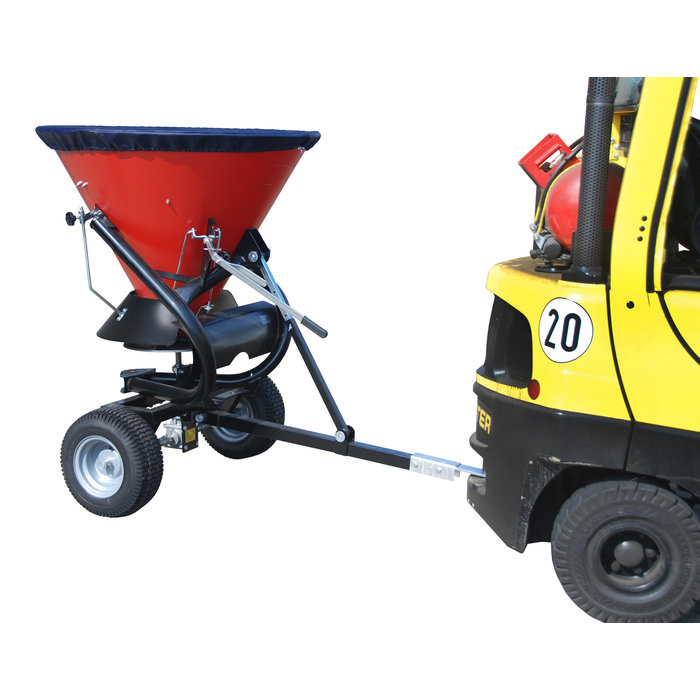 Strooiwagen STW 260, gelakt, vuurrood