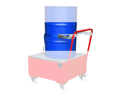 Fixation de fûts avec sangle pour 1 fût de 200 litres