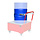 Vathouder met spangordel voor 1 x 200 liter vat