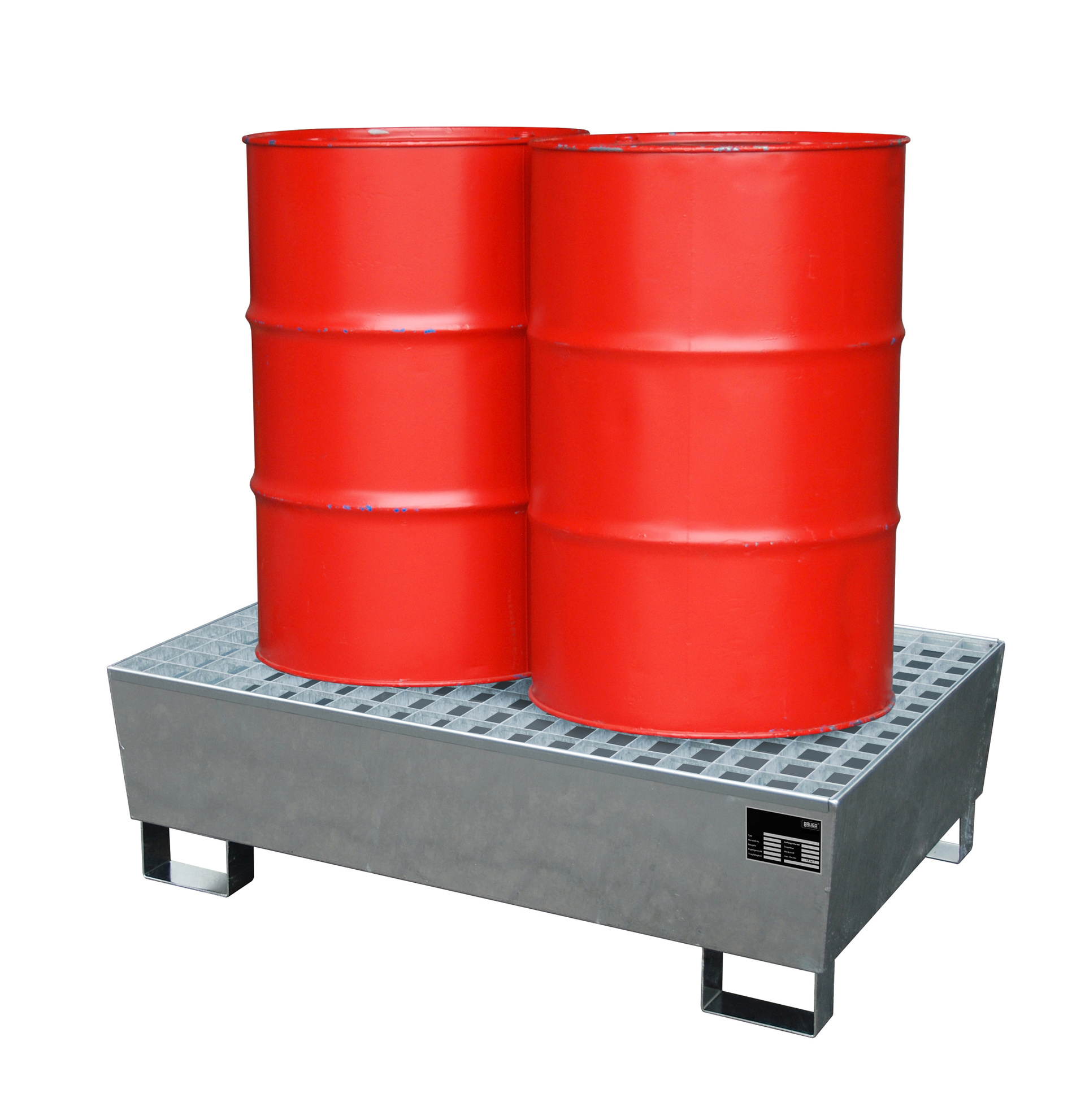 Opvangbak ECO-S 2/200, vuurverzinkt