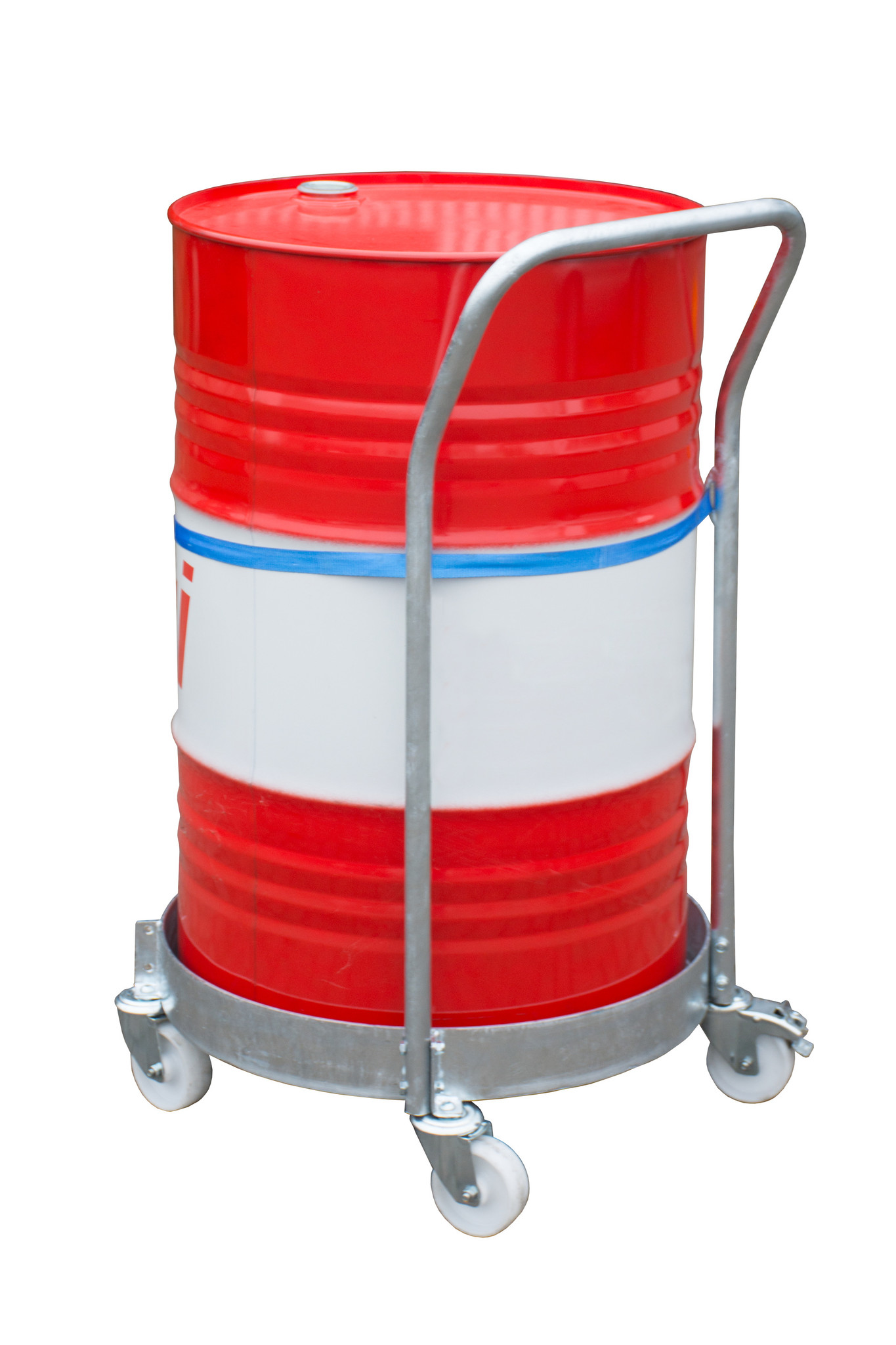 Chariot porte-fût type FRW-III, galvanisé à chaud