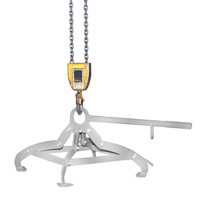 Pince à fûts 4P, galvanisé à chaud