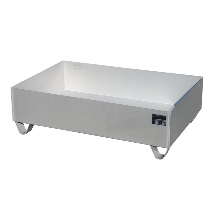 Roestvrij-staal-opvangbak VAW-2, RVS 1.4571