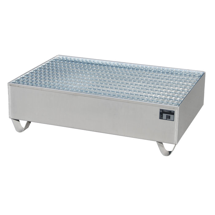 Roestvrij-staal-opvangbak VAW-2, RVS 1.4571