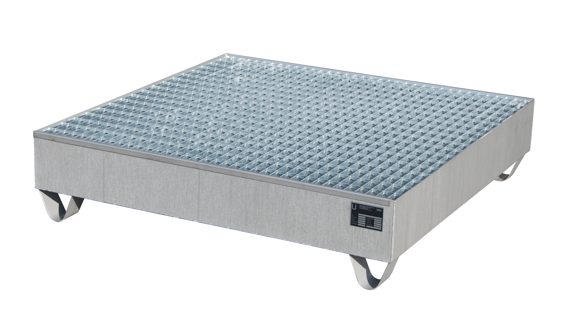 Roestvrij-staal-opvangbak VAW-4/A, RVS 1.4571