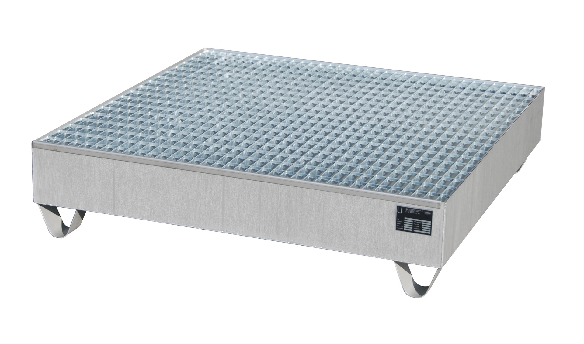 Roestvrij-staal-opvangbak VAW-4/A, RVS 1.4571