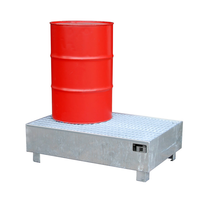 Bac de rétention WM-2/200, galvanisé à chaud