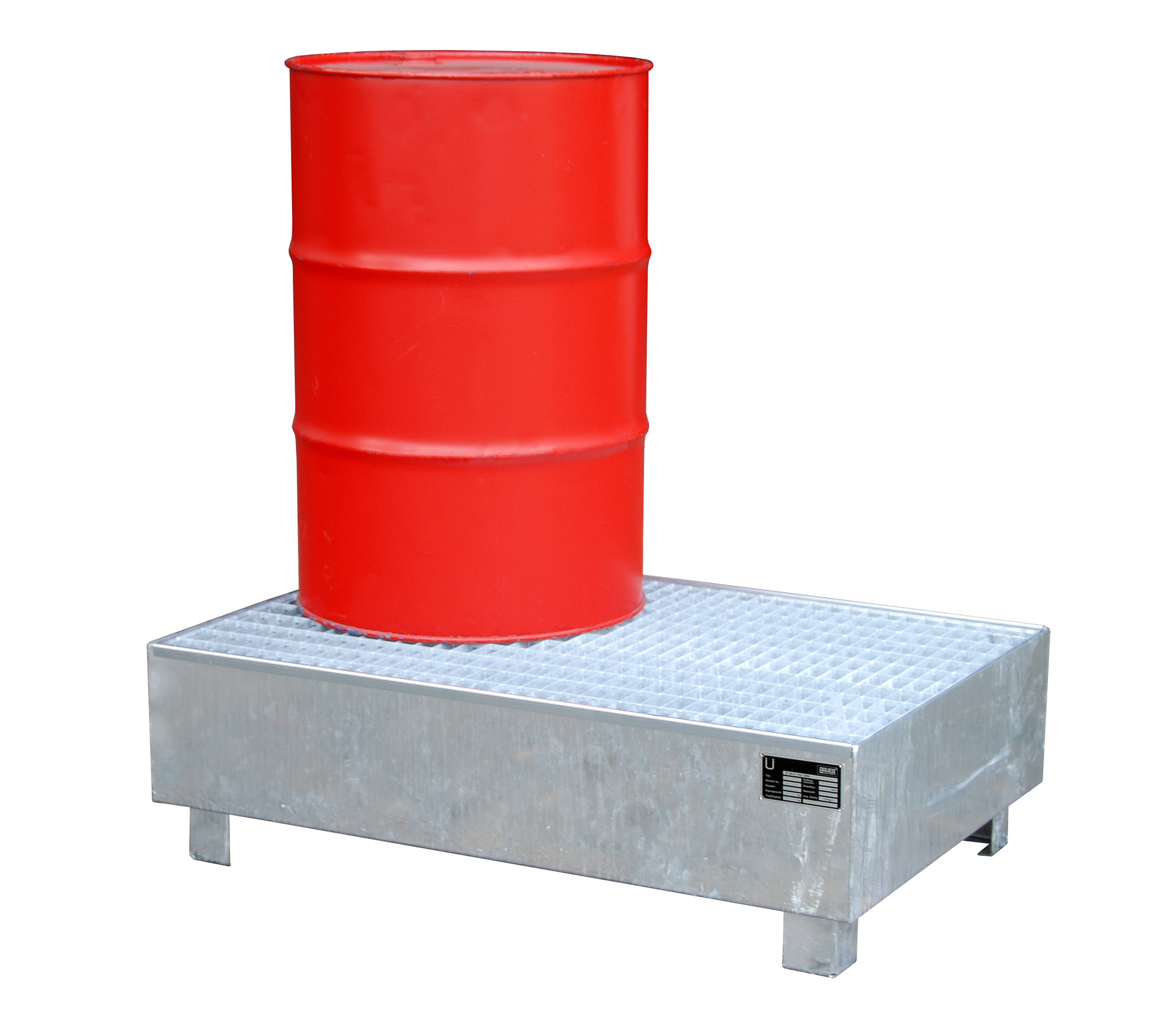 Bac de rétention WM-2/200, galvanisé à chaud