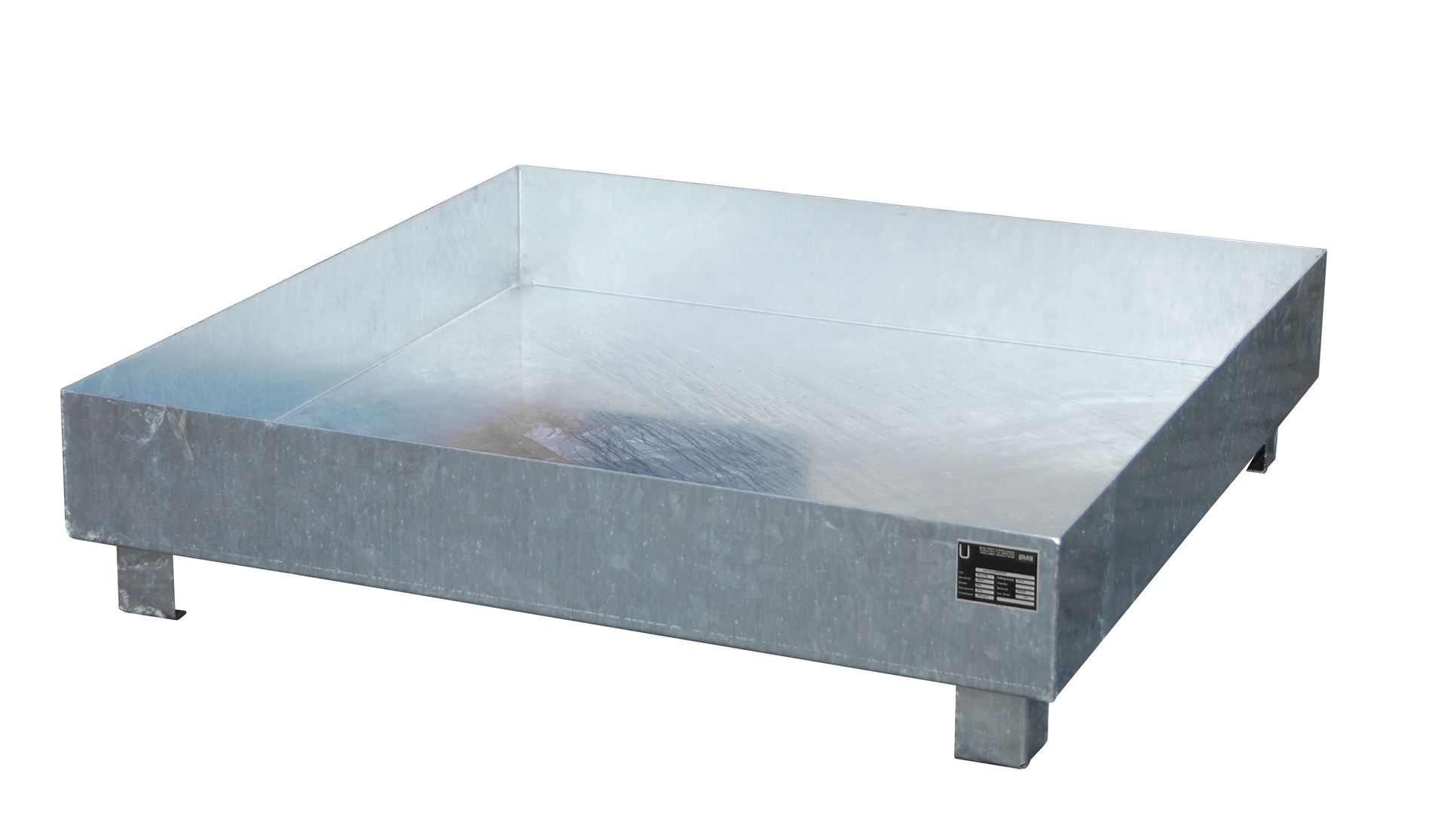 Bac de rétention WO-4/200, galvanisé à chaud