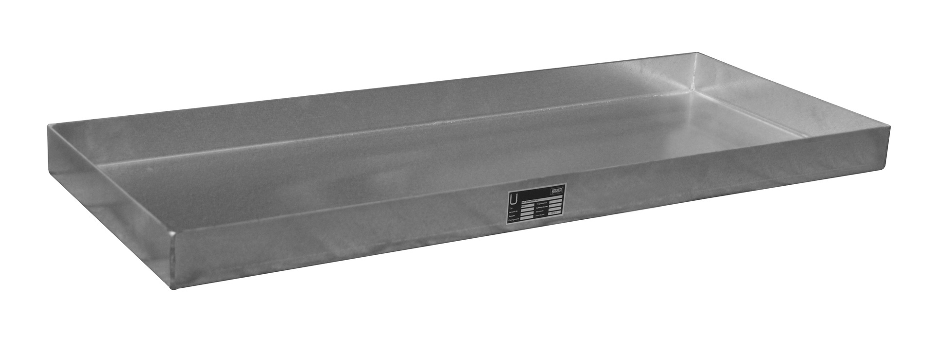 Opvangbak voor kleine verpakkingen KGW 1, RVS 1.4571